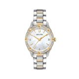 Bulova Sutton for her Watch, 32 mm, Quartz, Gold Plated