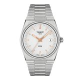 PRX 40mm, Silver Dial, Quartz Movement, Stainless Steel Watch