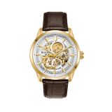 Bulova Sutton Watch, 43 mm, Automatic, Gold Plated