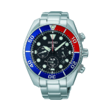 Seiko Prospex Padi Special Edition 44.5mm Stainless Steel Solar Chronograph Diver’s Watch