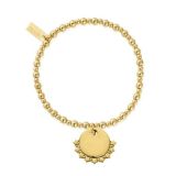 Didi Star Charm Gold Plated Bracelet
