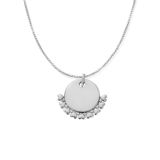 Delicate Heart Charm Sterling Silver Necklace