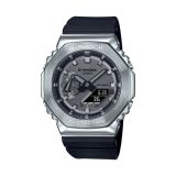 G-SHOCK Octagonal Metal Bezel Black Resin Strap Watch