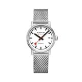 Evo2 35mm, White Dial, Automatic Movement, 316L Stainless Steel Case, 316L Stainless Steel Bracelet Watch