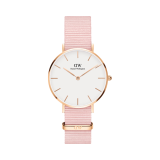 Petite Rosewater 32 mm White Dial Quartz Rose Gold Plated Watch