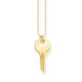 Key Gold Plated Necklace
