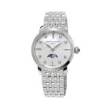 Slimline Moonphase, 30mm, Stainless Steel, Quartz