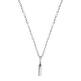 juvi Silver I Initial Charm