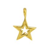 Juvi Yellow Gold Star Charm
