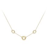 18K Gold Link Necklace