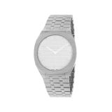 25H 38mm, Silver Dial, Quartz Movement, Stainless Steel Watch