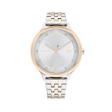 Grace 38mm Silver Dial Quartz Movement Two-Tone Stainless Steel Bracelet Watch