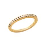 18ct Yellow Eternity Diamond Band