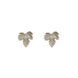 Alex Monroe Sterling Silver Vine Leaf Earrings