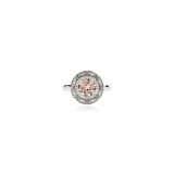 O'Dwyer Compass Mini Morganite 18ct White Gold Ring