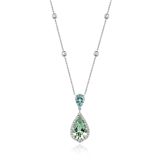 O'Dwyer Bellevue 18k White Gold Aquamarine Pendant
