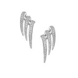 Shaun Leane Fine Jewellery Armis Triple Diamond Stud Earrings