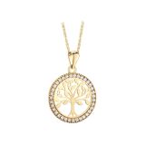 Solvar 9ct Yellow Gold Tree of Life Pendant