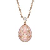 Fabergé Heritage Guilloché Enamel Petite Egg Pendant