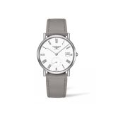 Elegant 34.5mm, White Dial, Automatic Movement, Stainless Steel Watch