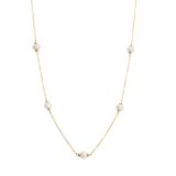 Clariana Gold Vermeil Freshwater Pearl Necklace