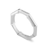 Link to Love 18k White Gold Mirrored Ring