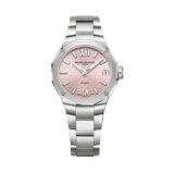 Riviera 33mm Pink Dial Stainless Steel Bracelet Watch