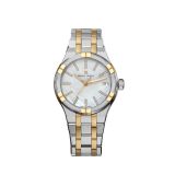Aikon 35mm, Mother-Of-Pearl Dial, Quartz Movement, Rose Gold PVD Plated Stainless Steel Case, Stainless Steel Bracelet Watch