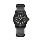 Khaki Field 38mm, Black Dial, MEchanical Movement, Stainless Steel Case, Grey Nato Strap Watch