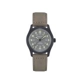 Khaki Field 38mm, Grey Dial, Automatic Movement, Titanium Case, Grey Leather Strap Watch