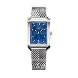 Hamptons 43 x 27mm Blue Dial Quartz Mesh Bracelet Watch