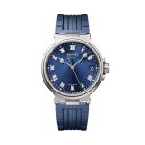 Marine 40mm, Blue Dial, Automatic Movement, Titanium Case, Rubber Strap Watch
