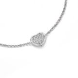 My Happy Hearts 18k White Gold Diamond Bracelet