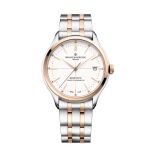 Clifton 40mm White Dial Automatic Stainless Steeel Bracelet Watch