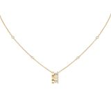 18k Gold Move Romane Diamond Pendant