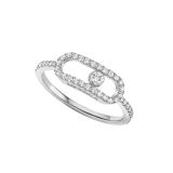 Messika 18k Gold Move Uno Pavee LM Diamond Ring