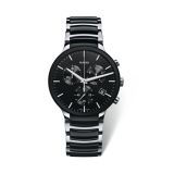 Centrix Chronograph 40mm Black Dial Quartz Stainless Steel Watch