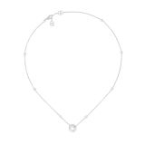 Icon 18k White Gold Heart Necklace