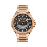 Bulova Precisionist X, 47mm, Rose Gold PVD, Quartz