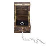 Weir Collection Platinum Cinderella Ring with Box and Key