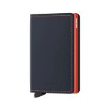 Slimwallet Matte Nightblue & Orange