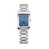 Hampton 35 x 22mm Blue Dial Quartz Stainless Steel Bracelet Watch