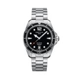 DS Action 43mm Black Dial Quartz Stainless Steel Watch
