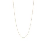14k Gold Light Flat Curb Chain - 18-inch