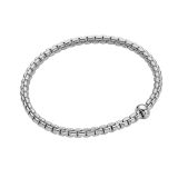 18K White Gold Fope Diamond Eka Bracelet
