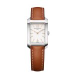 Hampton 35 x 22mm White Dial Quartz Brown Leather Bracelet Watch