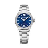 Riviera 33mm Blue Dial Quartz Stainlees Steel Bracelet Watch