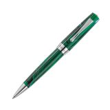 Photo of the Elmo Cortina Ballpoint Pen ISE2RBAG by Montegrappa, featuring a sleek resin and stainless steel design