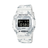 Frozen Forest Series, G-Shock Collection, 48.9 mm, Camouflage Resin Strap, Digital Quartz, Black Dial Watch
