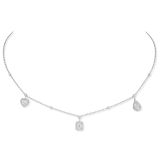 White Gold My Twin Trio 3 X 0.15ct Necklace